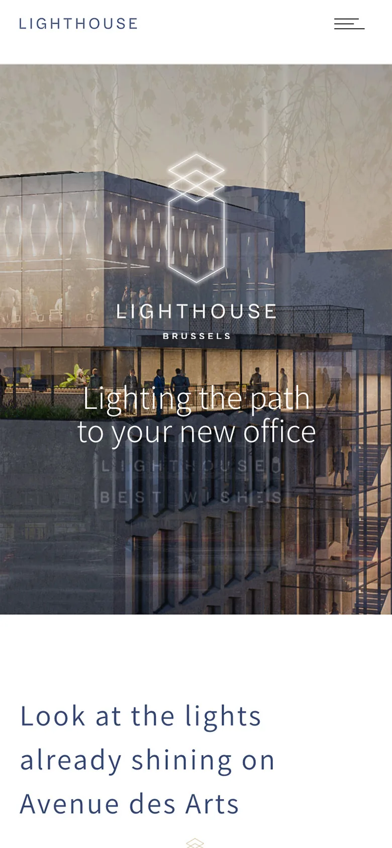 The Lighthouse Brussels sur mobile