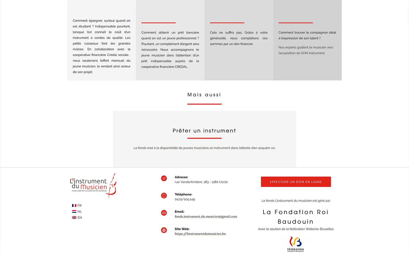 L'instrument du musicien