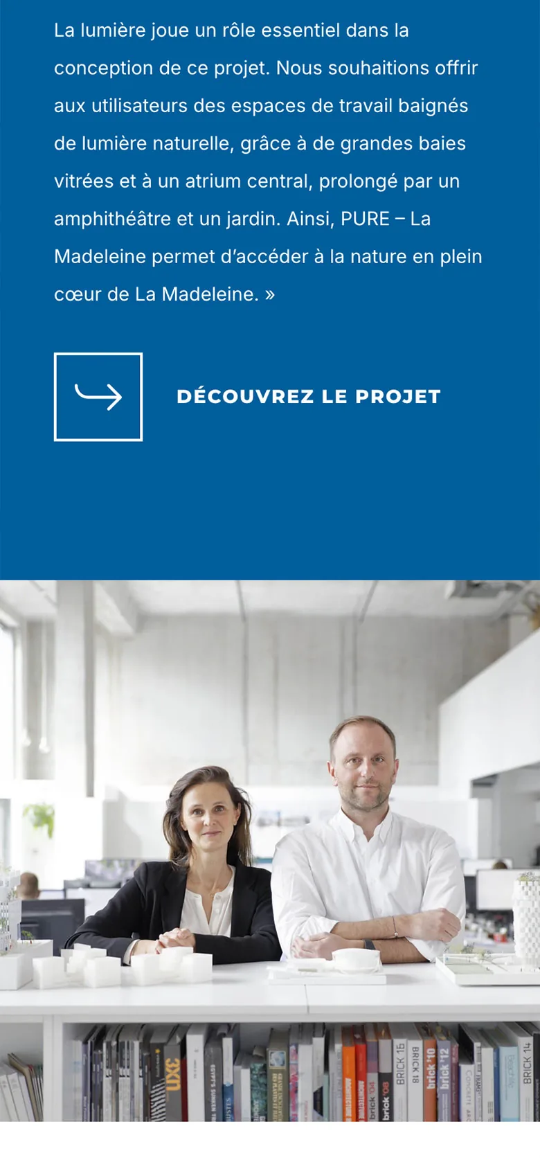 Pure — La Madeleine sur mobile