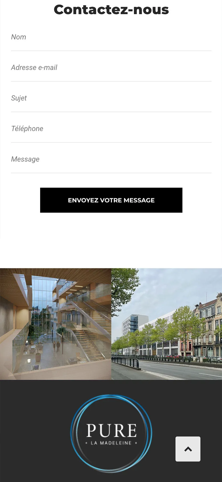 Pure — La Madeleine sur mobile
