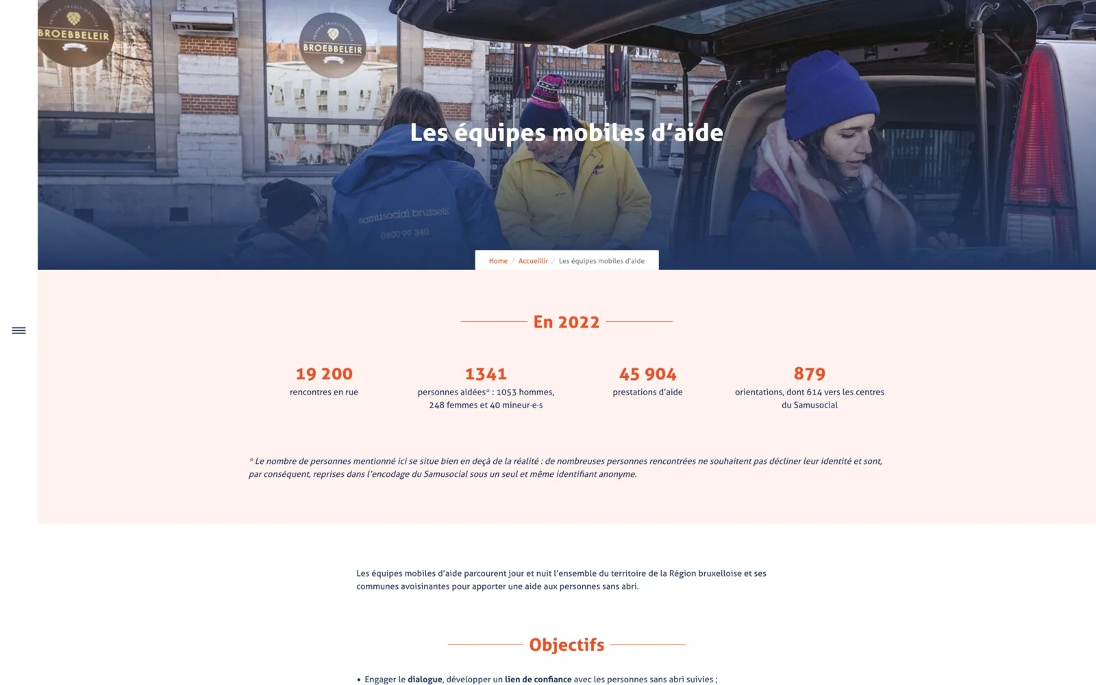 Samusocial — Rapport annuel 2022