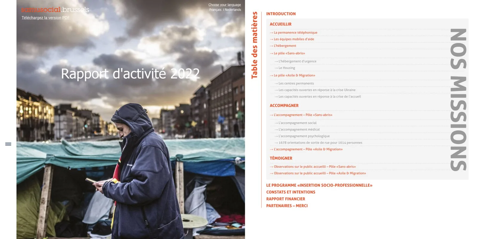 Samusocial — Rapport annuel 2022