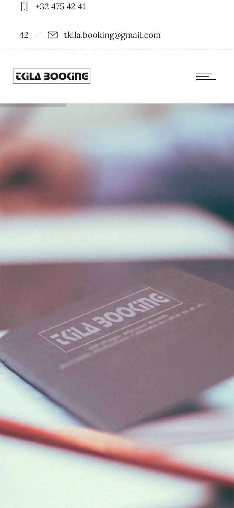 Tkila Booking sur mobile